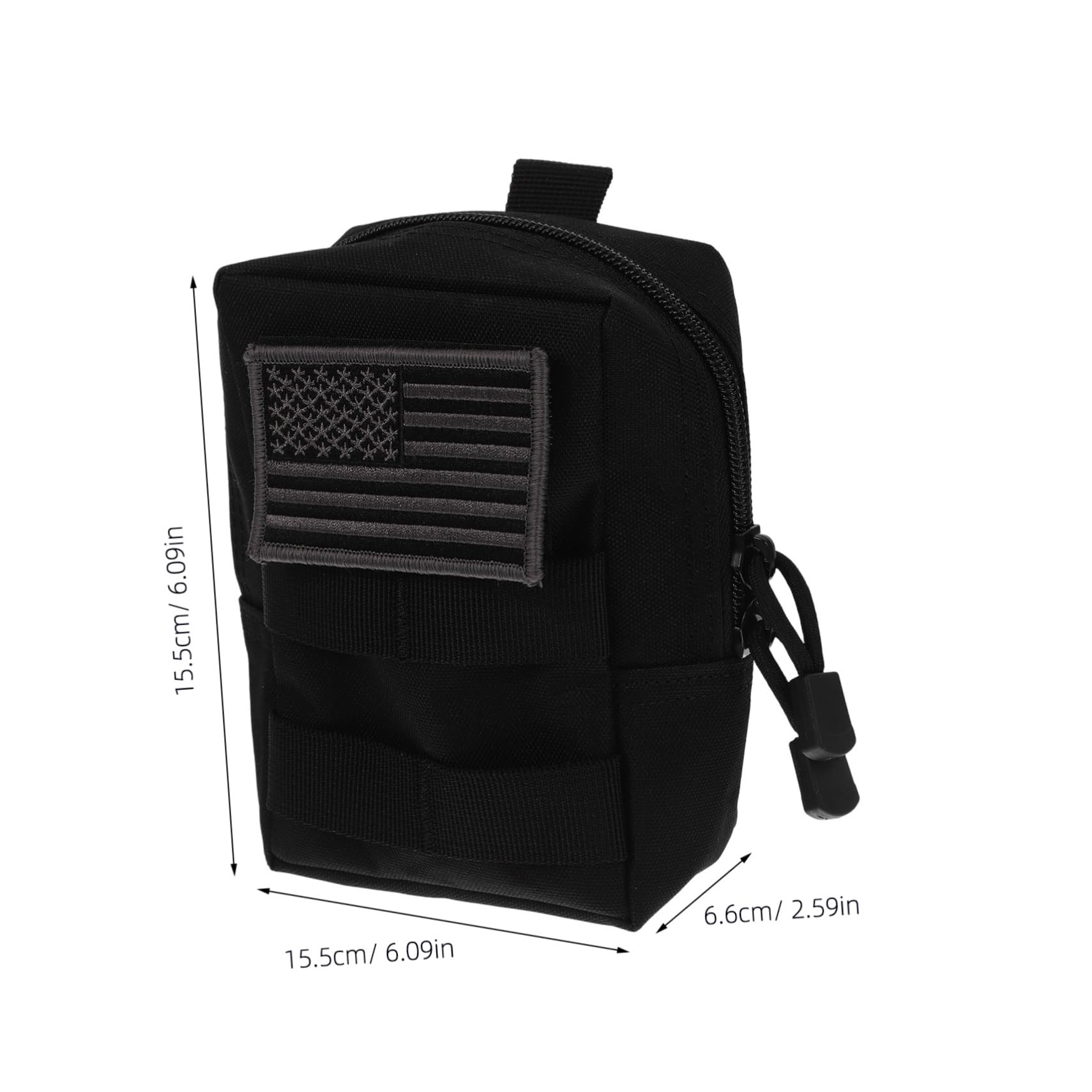 BESTonZON Outdoor Waist Pouch Bag for Smartphone Tools Compact Carrying Pack for Hiking Camping Fishing Unisex Design Lightweight Durable