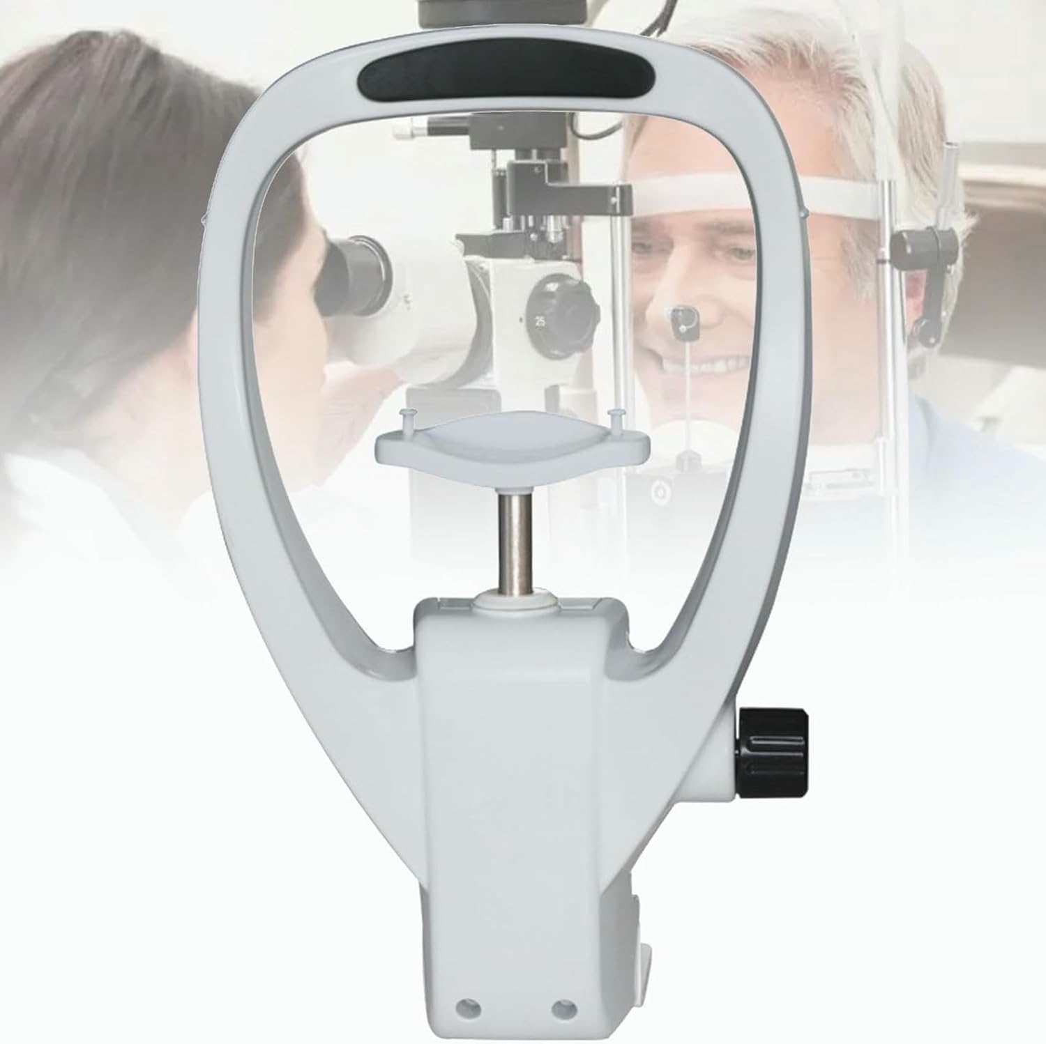 Lifting Forehead Support Chin Rest Optometry Accessories,Ophthalmic Auto Refractometer Rest for Vision Training,Lifting Chin Bracket,Adjustable Height-