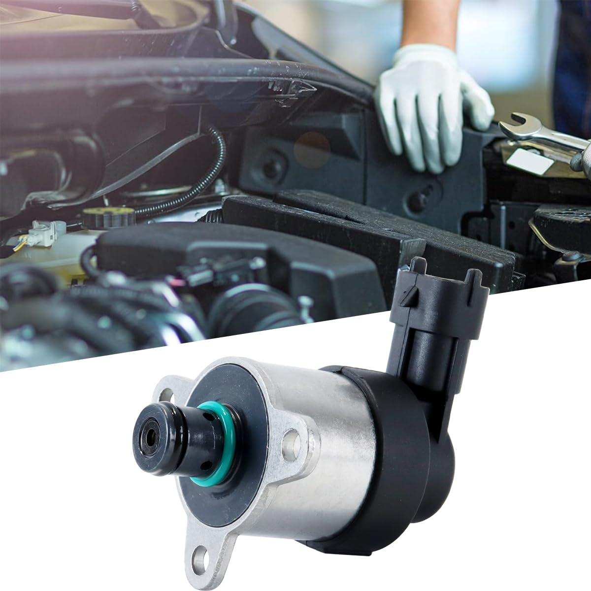 Válvula reguladora de presión de la bomba de combustible para Citroën C2 C5, Ford Focus, Fiesta, Fusion, Mini R55 R56, Peugeot 1007 206 3008, Expert, Partner 1.6 HDI TDCI