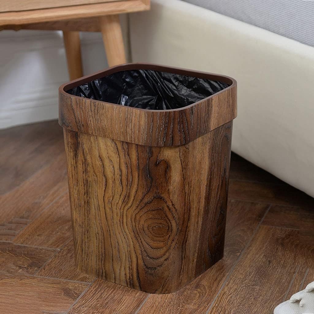 Amazon.com: DUANZEYUQA Garbage Bin for Kitchen Household Imitation