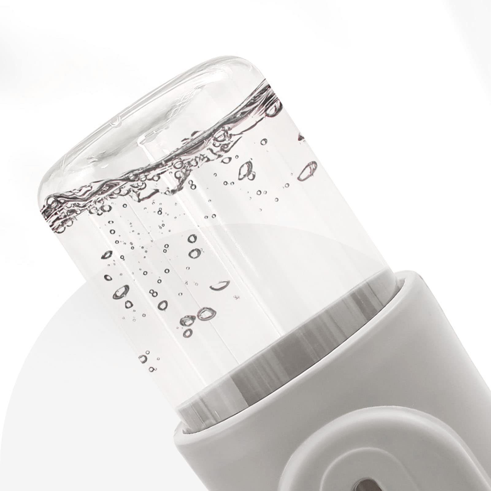 Miska dla psa, stojak na butelkę z wodą dla psa, 680 ml, automatyczny dozownik do wody dla zwierząt, miska, stojak na miski, zdejmowany podajnik, regulowany dla psów i kotów