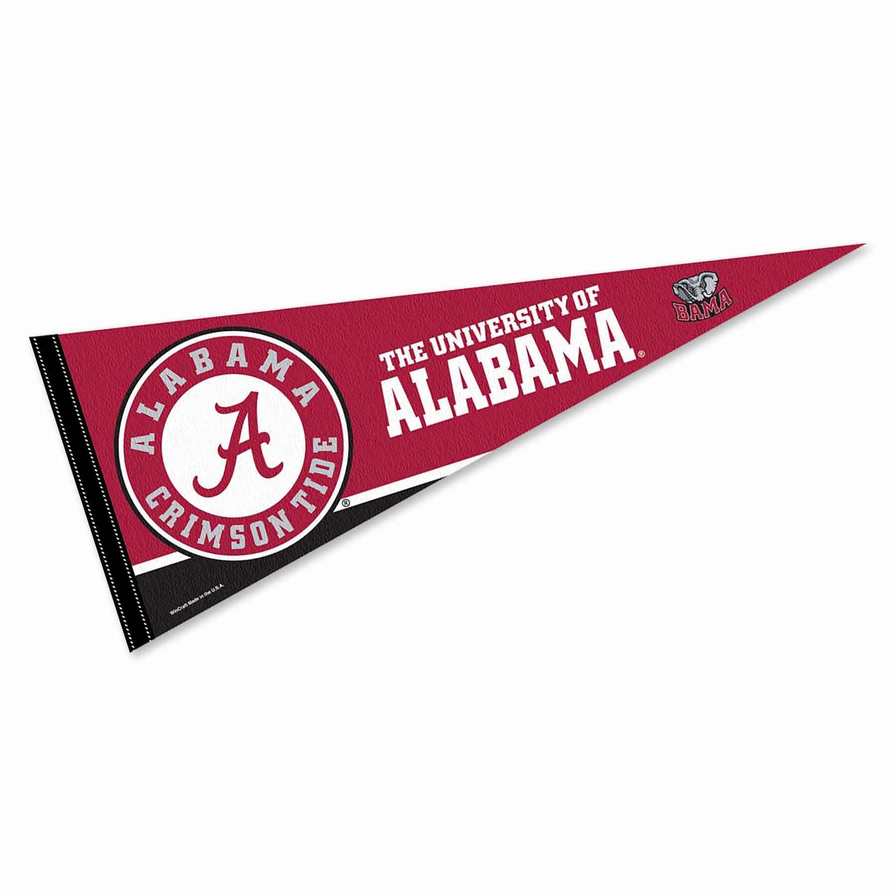 Alabama Crimson Tide Pennant Full Size Felt