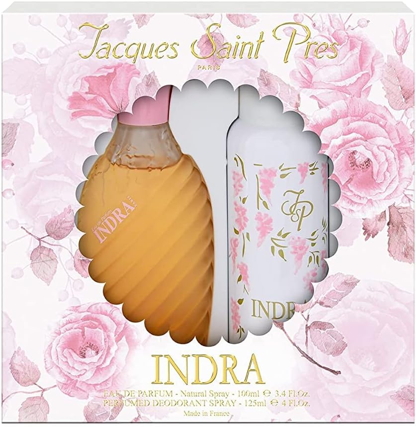 Urlic De Varens Indra Batch 2Pz. Eau De Parfum Spray, 100 ml + Deodorant Spray, 125 ml., 225 ml