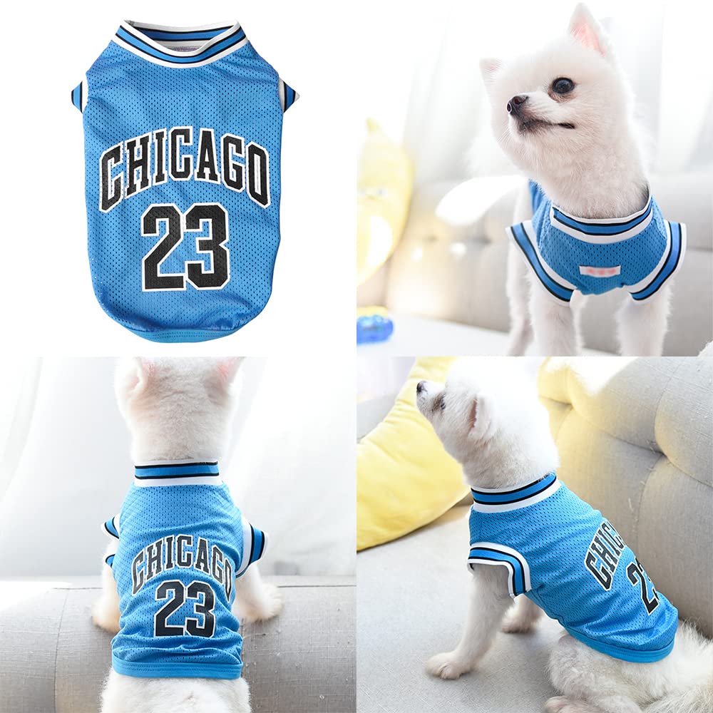 2 Pezzi di Canicini da Basket T-Shirt Estivi, in Tessuto a Maglia Morbido e Traspirante, Gilet Anti-sudore (HELA7-1 M)