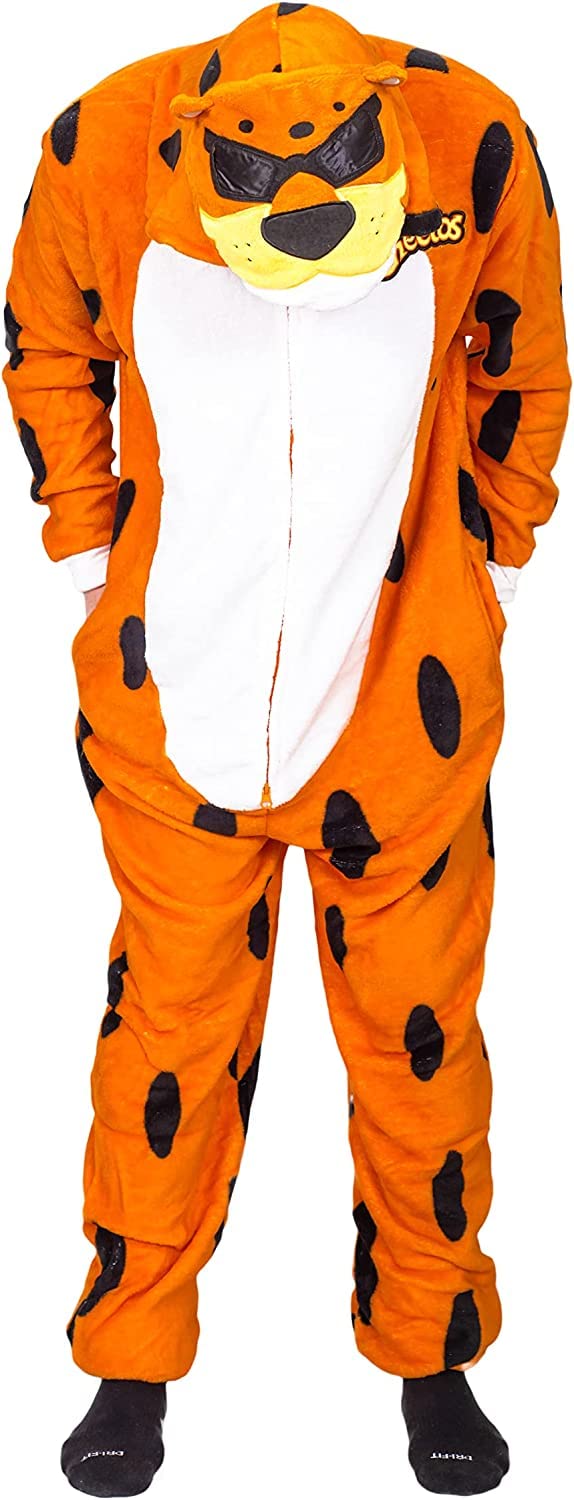 Cheetos Men's Chester Cheetah Fleece Costume Union Suit