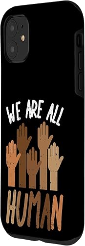Miniatura 8 de iPhone 14 We Are All Human Melanin Black Pride - Funda de regalo afroamericana