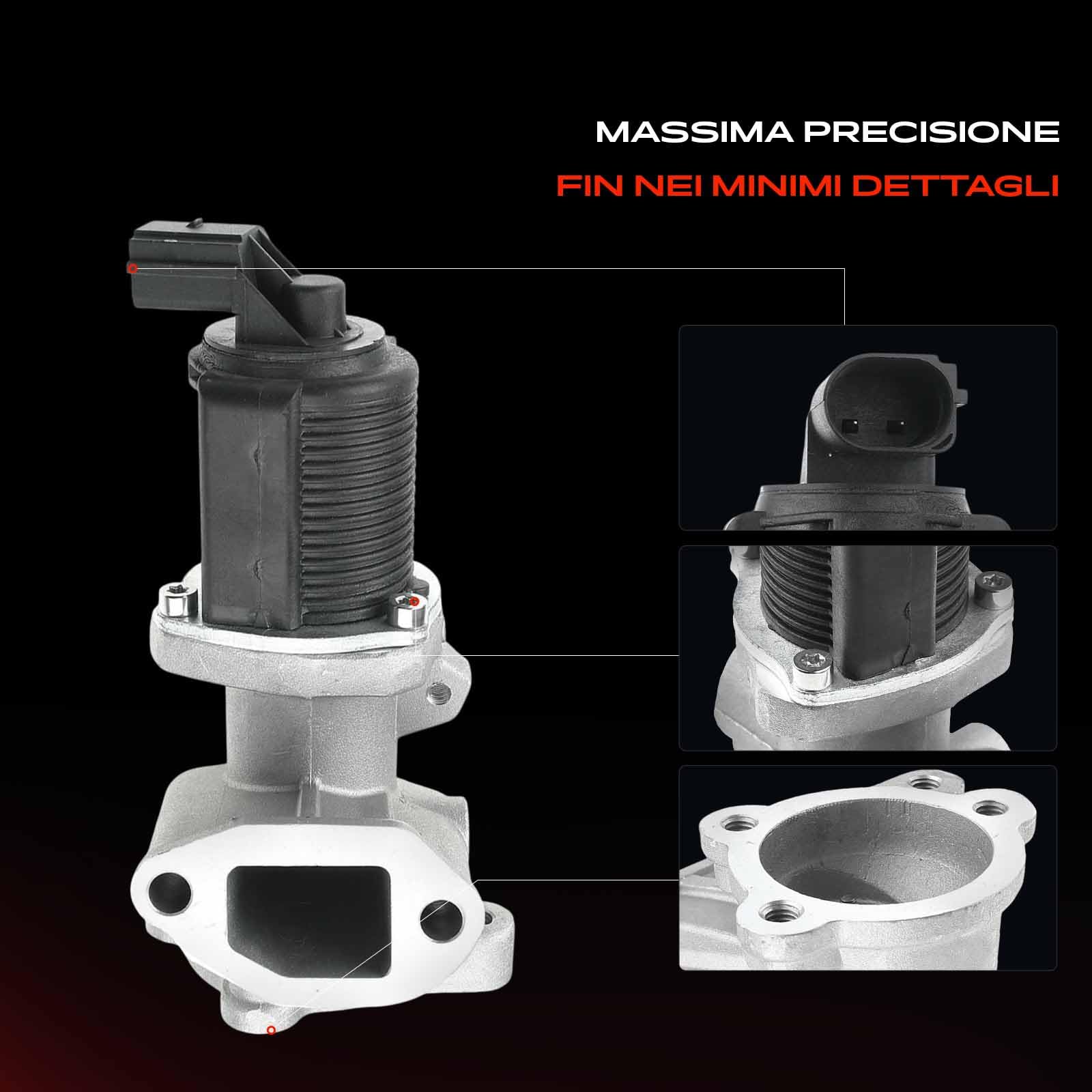 Frankberg Valvola EGR per il ricircolo dei gas di scarico 55192348