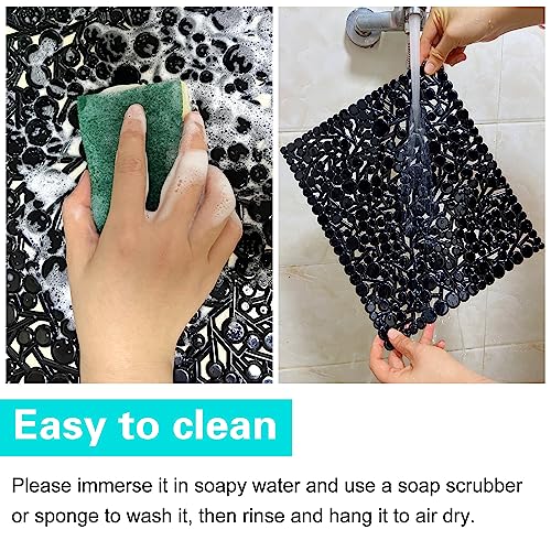 Protector para fregadero 2 unidades Coopay plástico negro miniatura 5