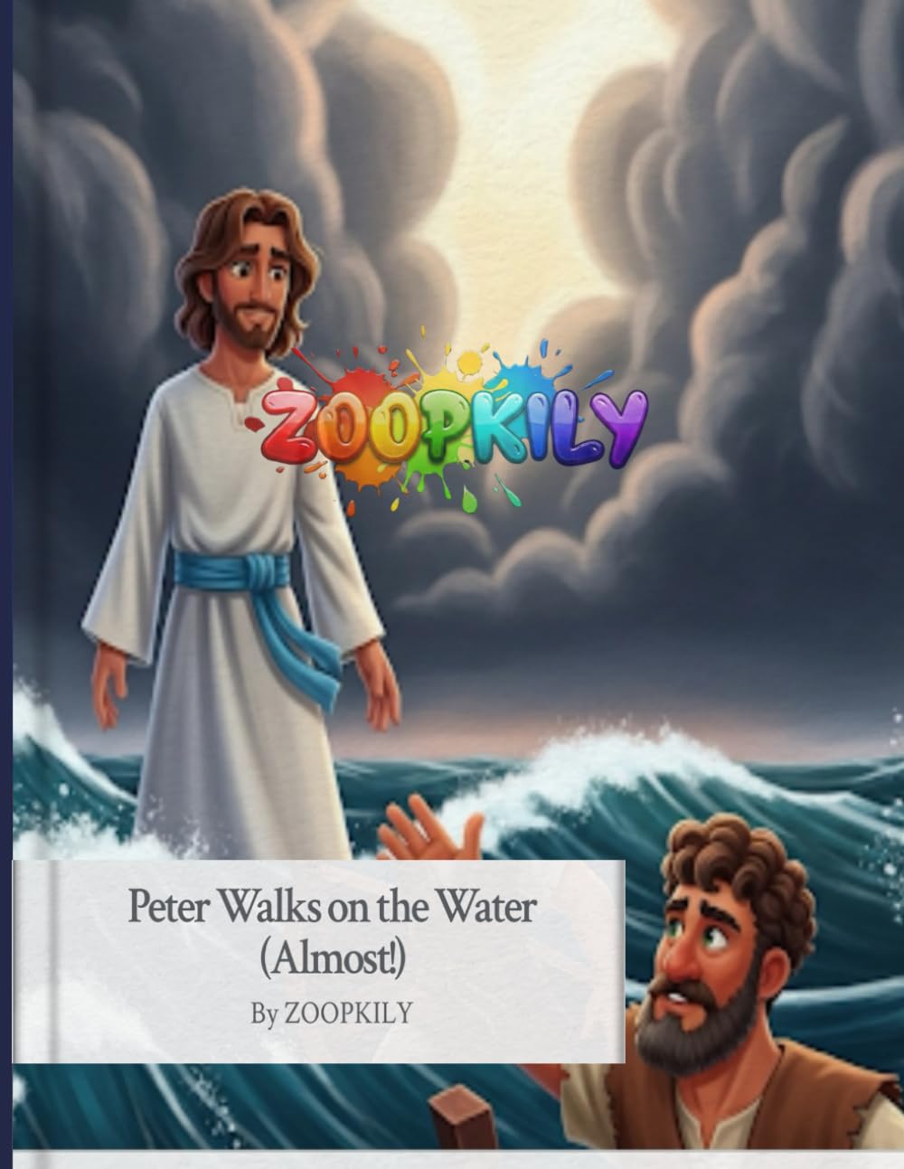 Peter Walks on the Water (Almost!): A Simple Story About Faith, Doubt, and Trusting Jesus