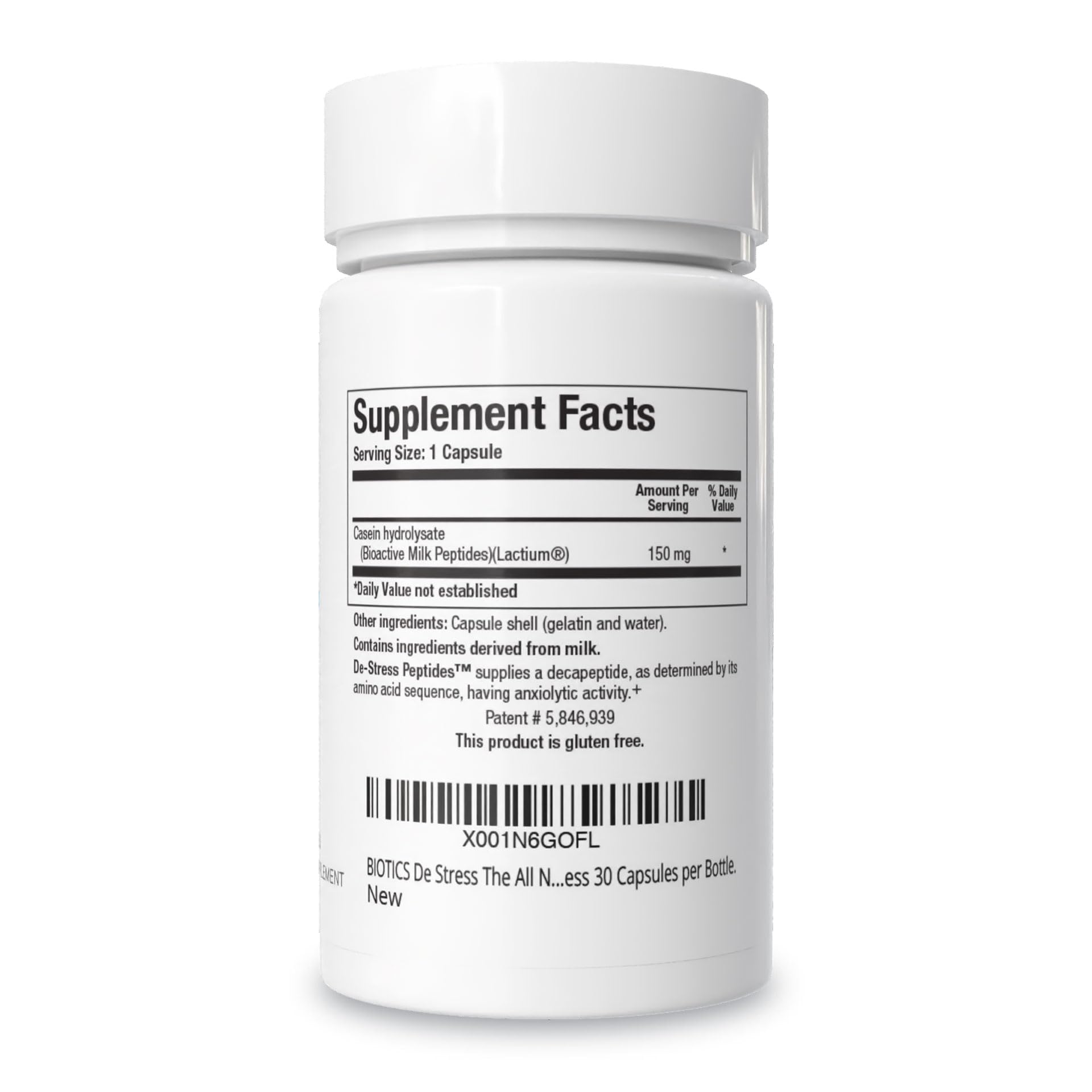 BIOTICS RESEARCH De-Stress Patented Nutrient Support Calmness, Sleep 30caps — Amazon image 3