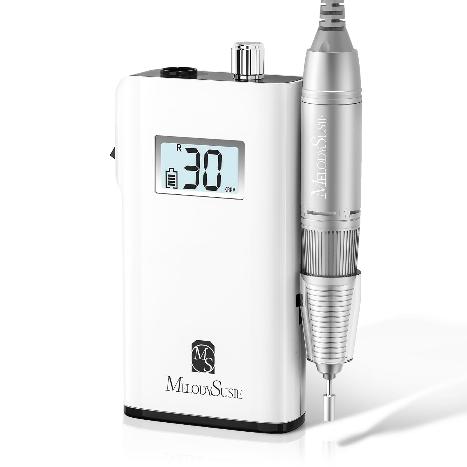 MELODYSUSIE Scamander Nail Drill Electric Nail Files Portable Rechargeable E File Kit 30000RPM, Professional Electric Manicure and Pedicure Set Electronic equipment for Acrylic Nails, UKMELODYSUSIE Scamander Nail Drill Electric Nail Files…