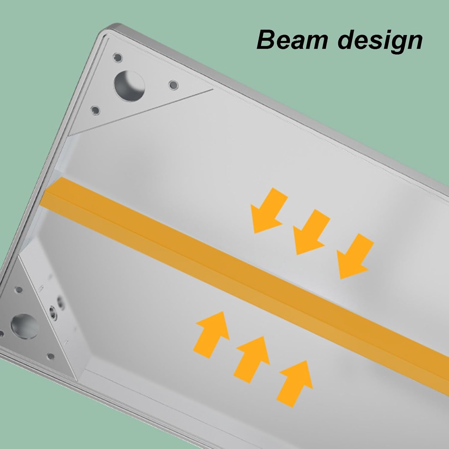 Triple Combination Work Table Open Storage Rack Rounded Corner Cooker Rack Kitchen Shelf Work Table Multifunctional Preparation Table Commercial Metal Table Adjustable Feet(100x50x80cm/39.4x19.7x31.5"
