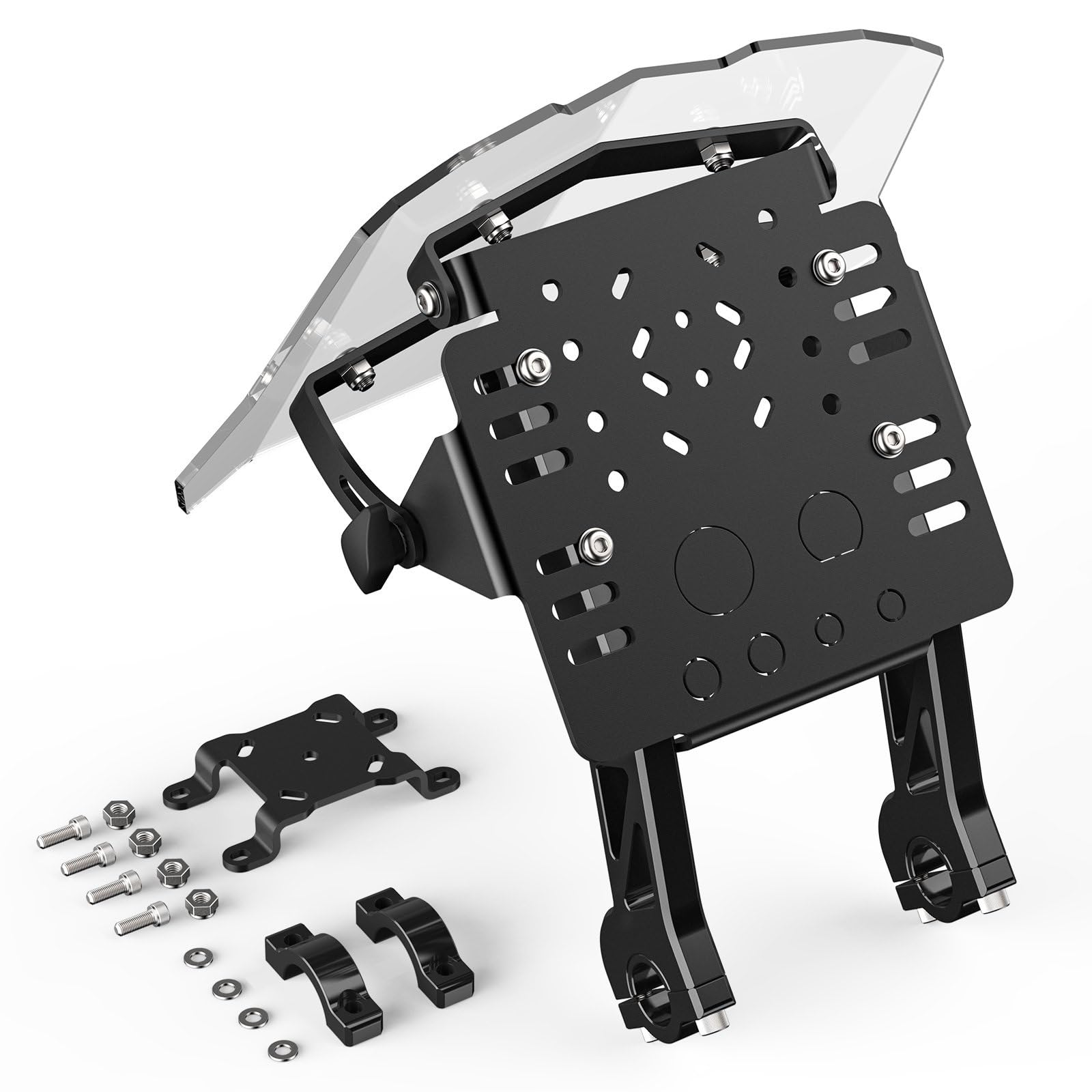 Sfxhbjga One Color Motorcycle Gps Navigation Bracket Universal Gps Mount Bracket Fairing Kit For Cr For Crf For Crfx 125 250 450