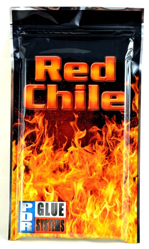 Image of Tabweld Black Plague Red Chili PDR Glue Stick Pack - Paintless Dent Repair Glue Pack (Red)