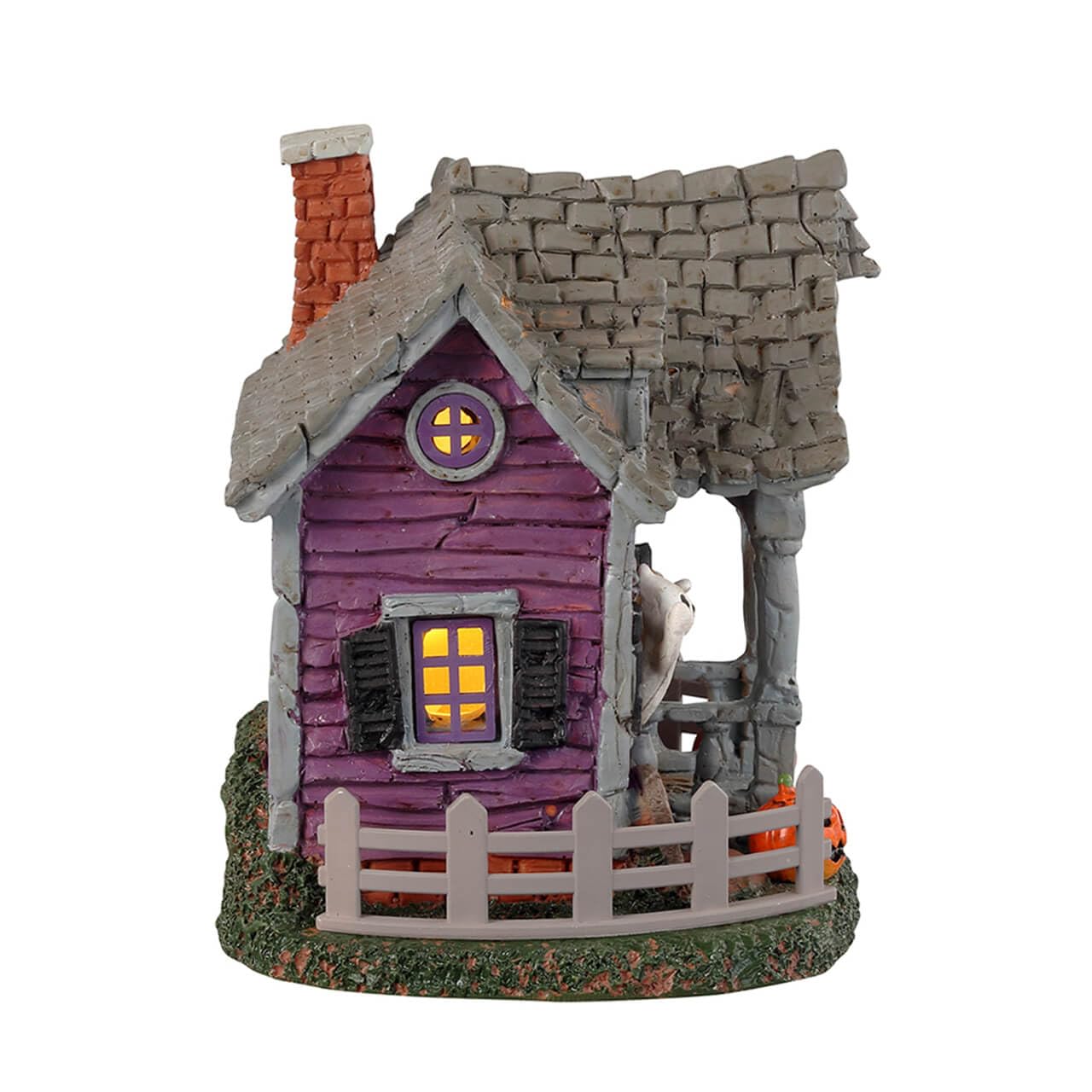 Lemax Ghost Cottage, AC Adaptable #34080