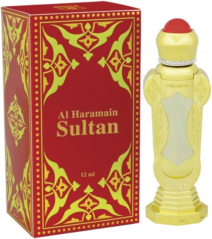 Sultan Perfume Oil Itr Attar (12ml) by Al Haramain by Al Haramain