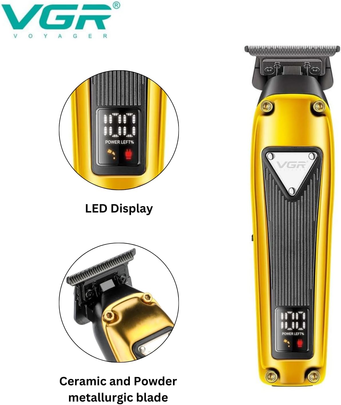 VGR V-913 LED Display and Blade