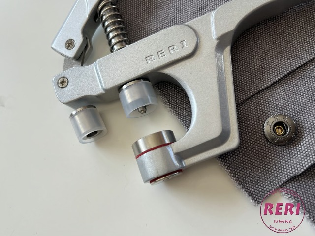 Kit 40 Pezzi Bottoni Automatici Con Attrezzo - Ottone, Multicolore (Argento) - Per Jeans, Giacche, Borse Fai Da Te - 5