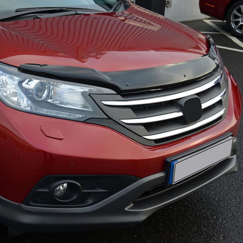 For Honda CR-V 2013 2014 2015 2016 Bonnet Protector Guard Front Bug Shield Hood Deflector Hood Stone Hood Shields Piano Black