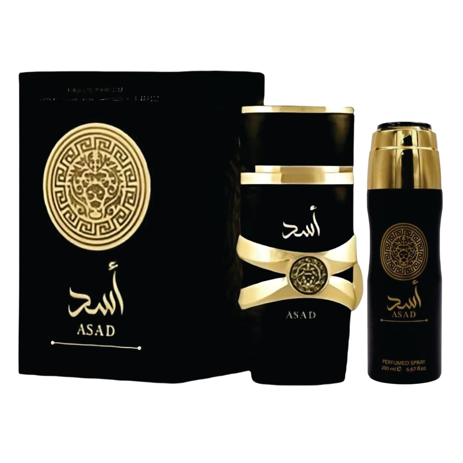 SAPPHIRE'S CHOICEAsad Perfume 100ml EDP Men Perfume + Deodorant Body Spray | Vanilla, Tobacco and Oud Fragrance | Arabian Fragrance by Sapphire’s Choice