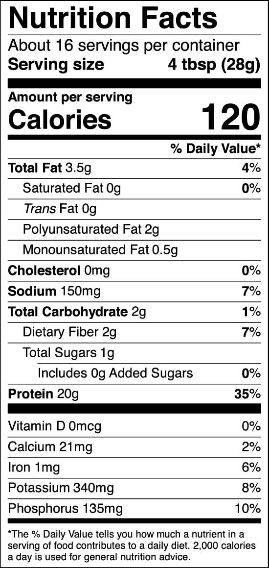 Manitoba Harvest Hemp Yeah! Organic Protein Powder, Unsweetened, with 20g of Complete Plant Protein (Hemp + Pea), 2g of Fiber & 2g Omegas 3&6 Per Serving, Non-GMO, Vegan