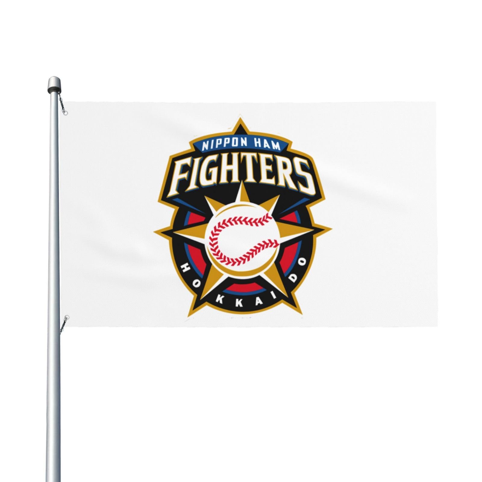 Amazon.co.jp: 旗 応援 北海道日本ハムファイターズ 野球の旗 スポーツ