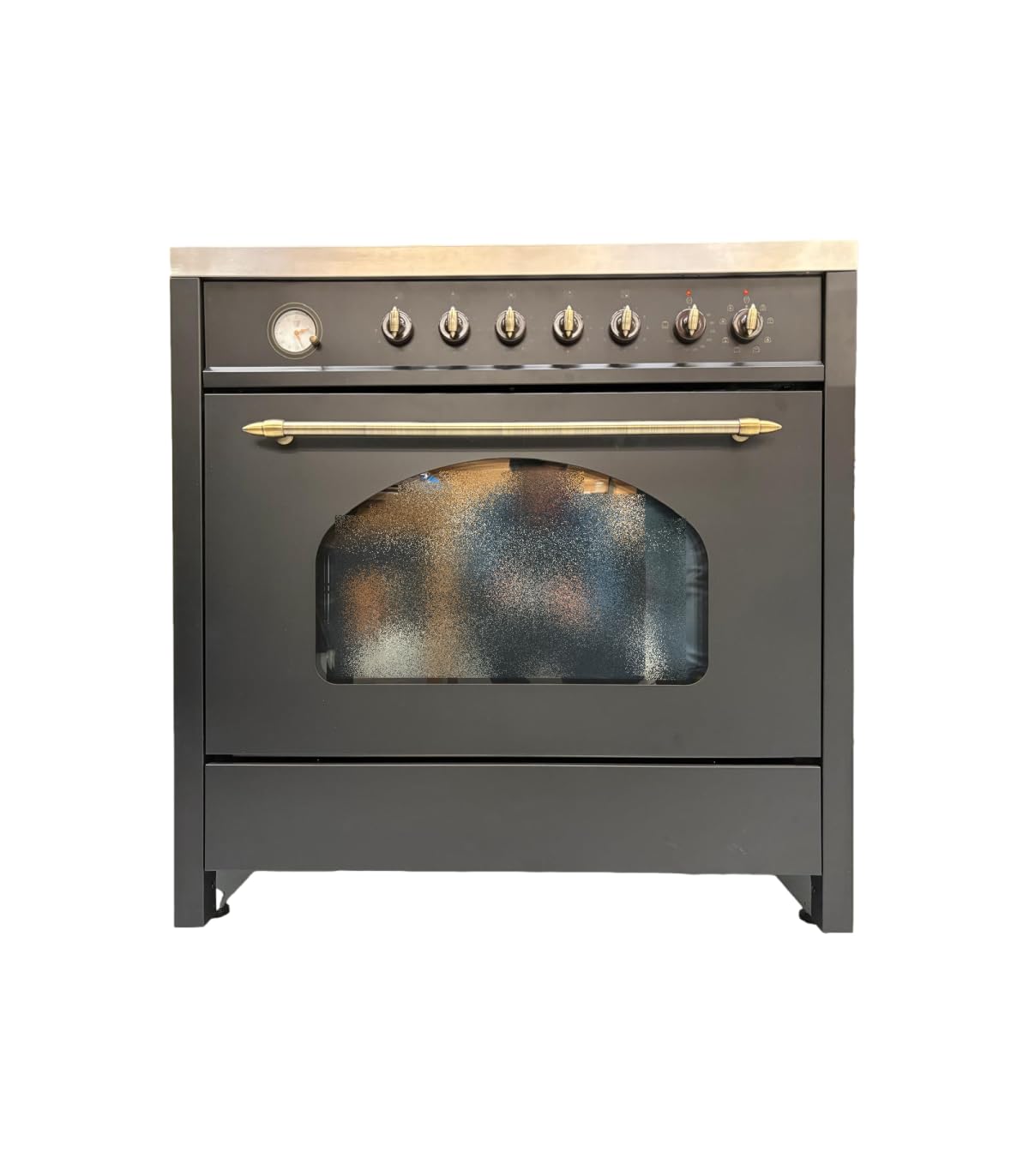 SOLTHERMIC® COCINA 90X60 VTI90ANEGRA INDUCCION HORNO 105L / ALTA GAMA