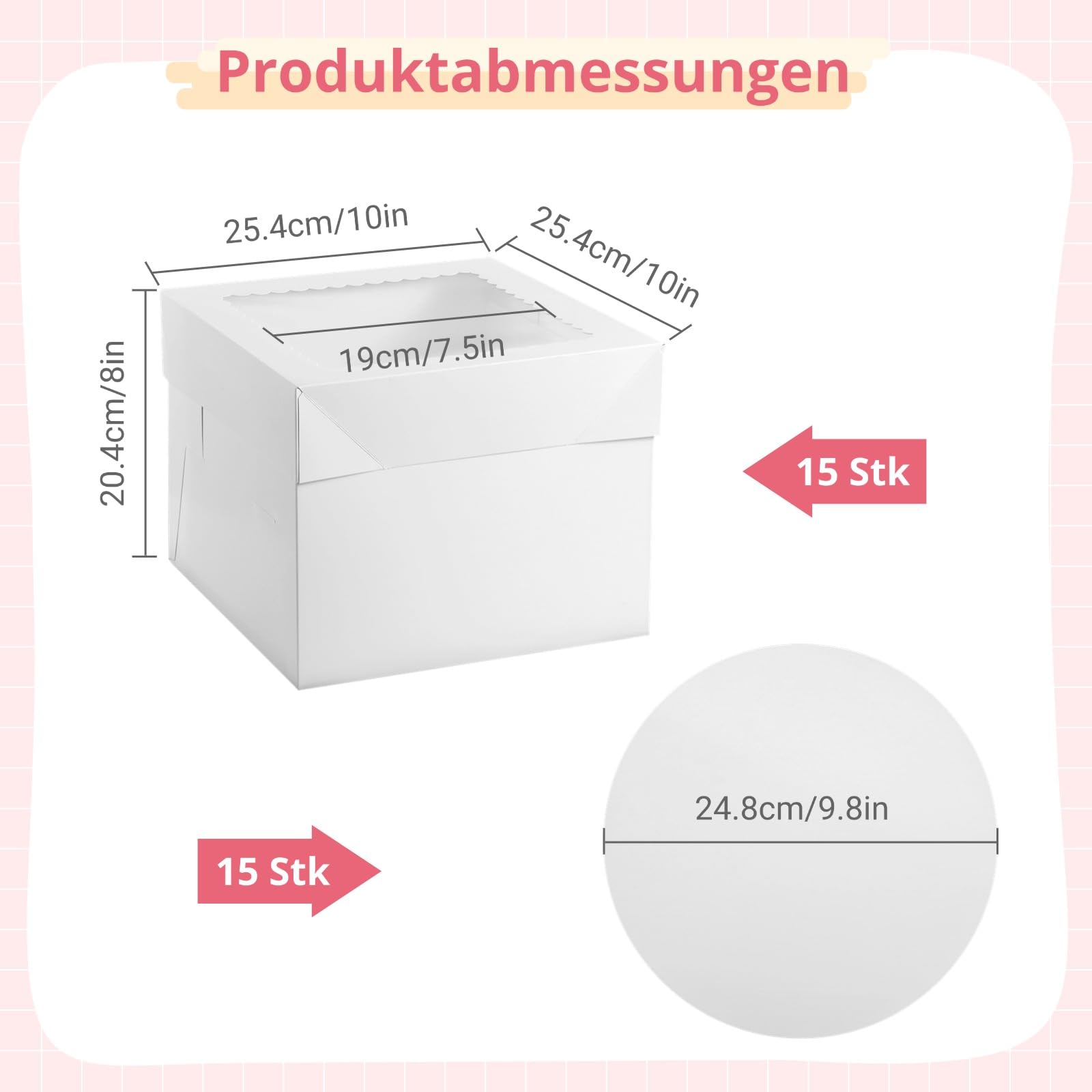 Groothandel taartdozen - In verschillende soorten en formaten! - Beko Verpakkingen