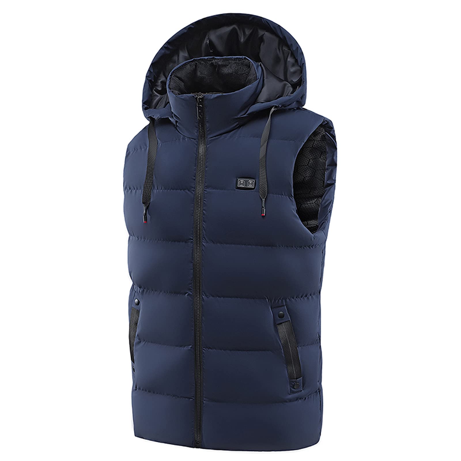 Gilet Riscaldato Uomo Giubbotto Riscaldata Con 17 Zone Di Riscaldamento 3 Livelli Di Temperatura Controllo Giacca Riscaldato Usb Grafene Giubbino Termico Gilet Coppia Per Caccia Moto Sci E Campeggio