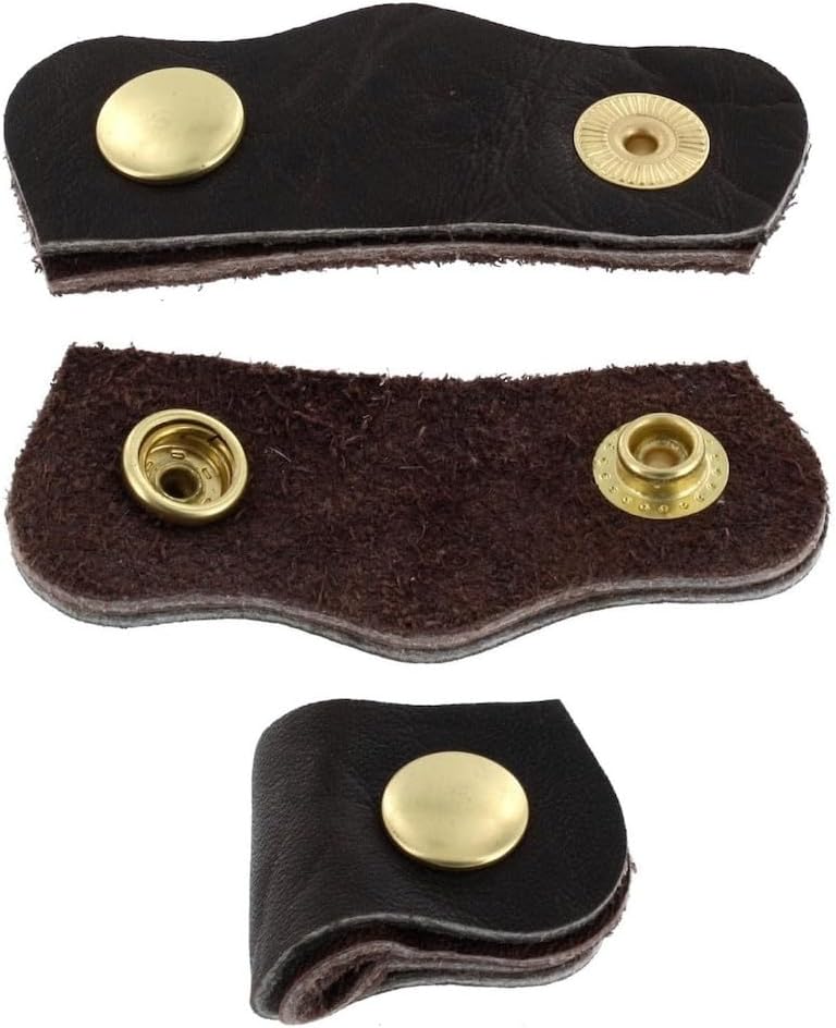 Line 20 / Line 24 Ring Socket Snap Fasteners, Natural Brass, Solid Brass (100 per Bag)