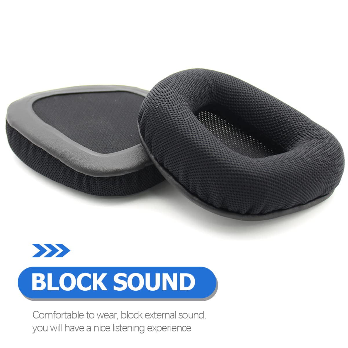 OSALADI Lot De 4 Paires De Coussinets Découteurs Antibruit en Mousse À Mémoire De Forme Confortables pour des Heures Découte
