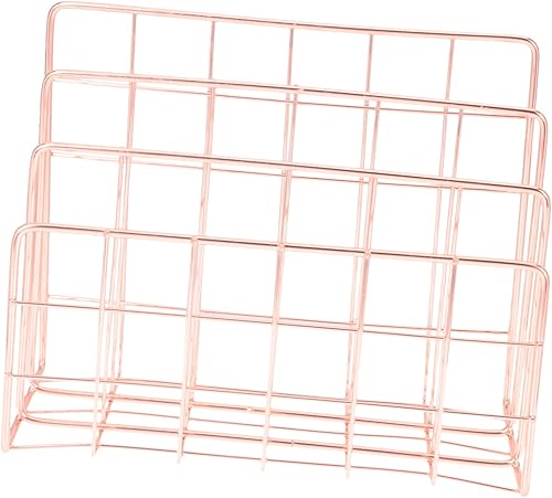 Housoutil Estante de almacenamiento de correo, estanterías para colgar en la pared, estantes decorativos para almacenamiento en la pared, estantería