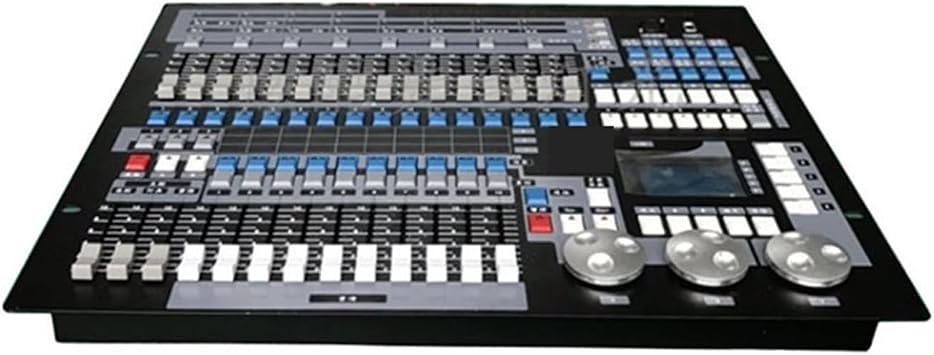 DMX Controller DJ Light Controller 1024 Console Lighting Console DMX512 Wedding Bar Light Moving Head Beam Light Stage Controller for KTV Stage Performance