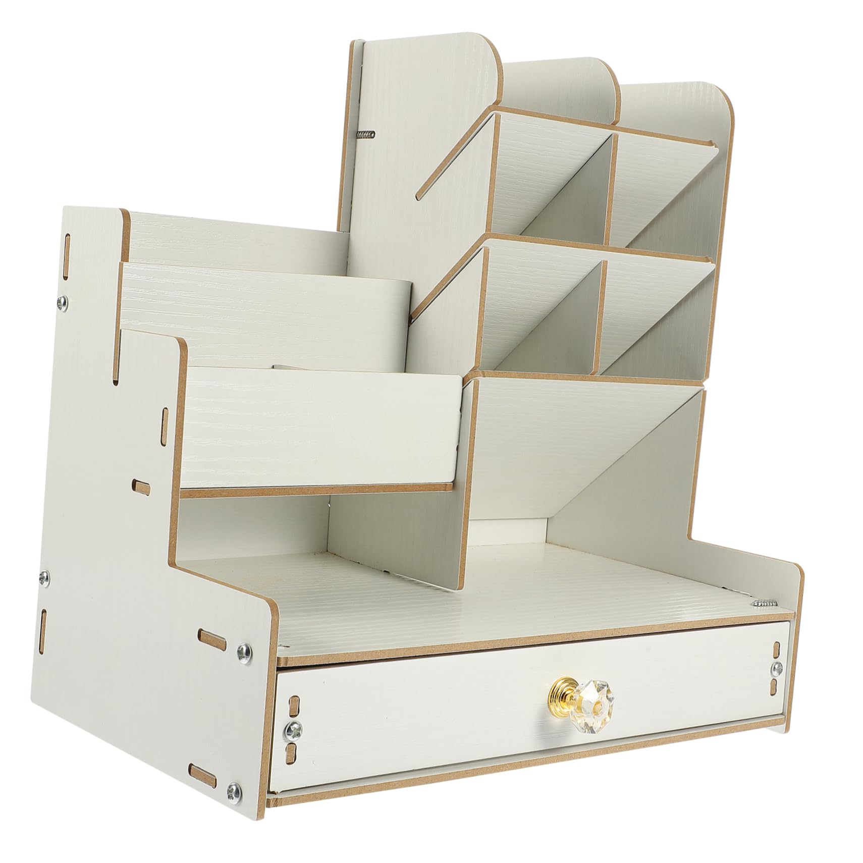 Multifunktionaler mit Stiftehalter Organizer Schreibtisch Aufbewahrungsbox Vielen Fächern und Büro und Schlafzimmer