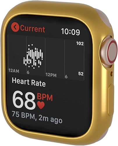 Miniatura 2 de BOTOMALL Paquete de 2 fundas compatibles con Apple Watch de 1.73 y 1.77 pulgadas, delgada, suave, flexible, de poliuretano termoplástico, ligera,