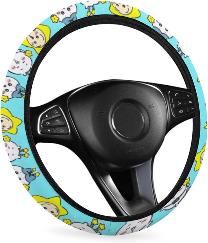 チェーン　ステアリング　軽自動車 z-style ハンドルカバー RCカーボン ファイアークォーツレッド S