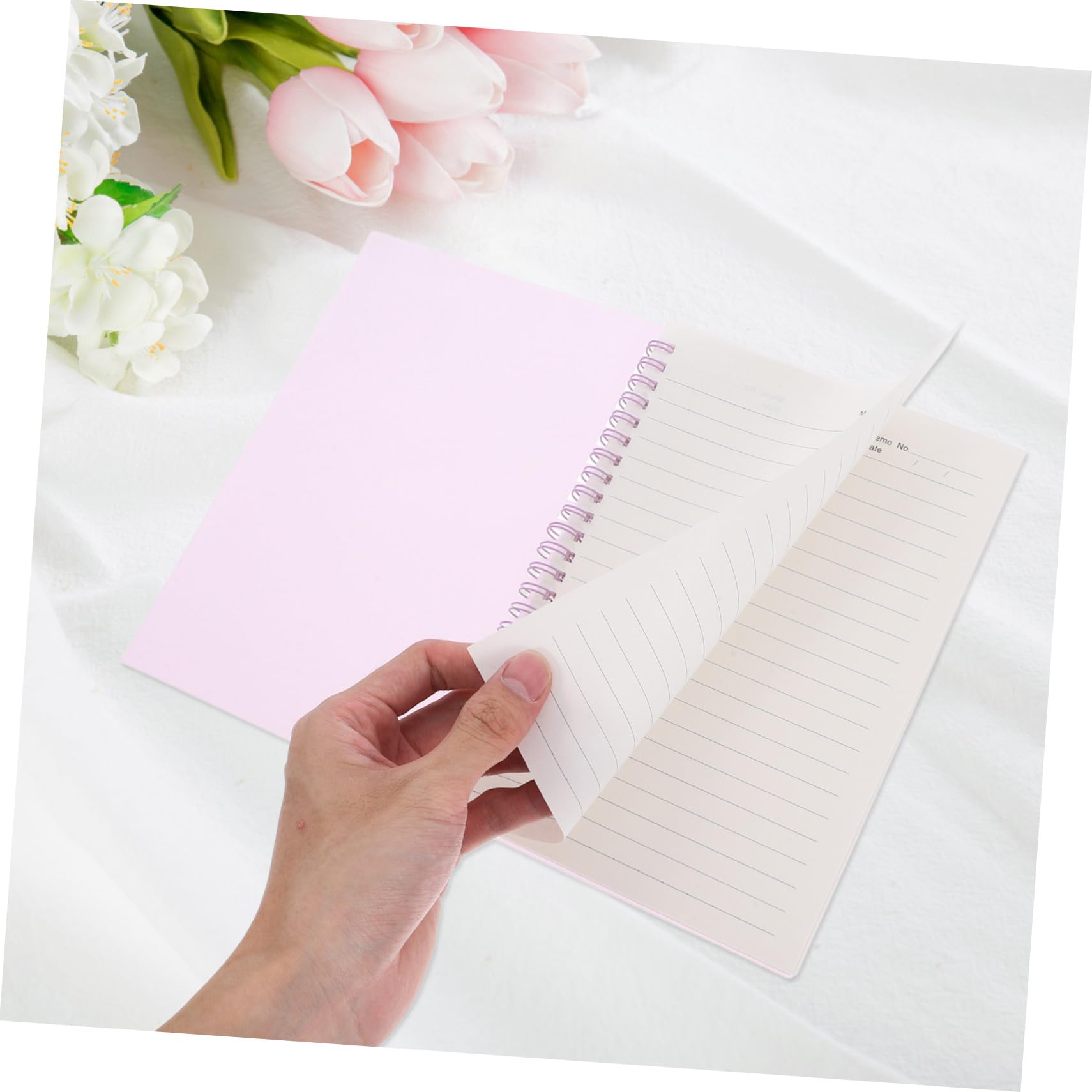 5 pièces Lot Cahiers Spirale Lignés Multifonctionnels Couleurs Assorties Bloc-notes Portable avec Pages Spacieuses Carnets pour Études Bureau et Prise de Notes Organisée