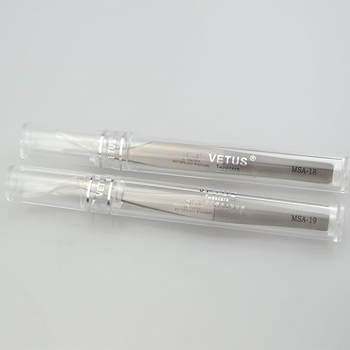 Miniatura 13 de 1 PC Dolphin Tweezers, Stainless Steel, Anti-Magnetic & Anti-Static, Hard & High-Precision, Curved, Black Leather Case, False-Eyelashes Tweezers