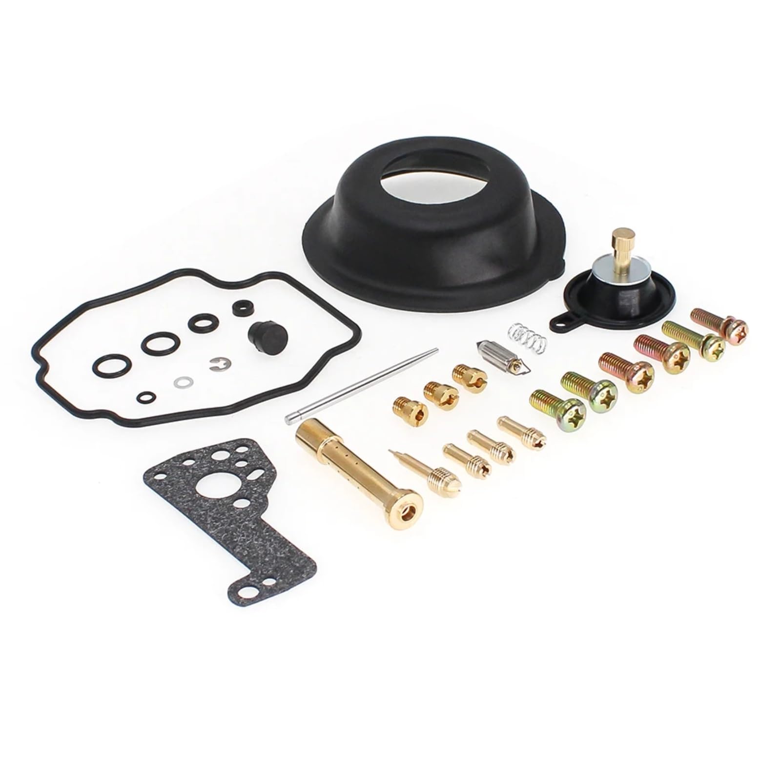 Kits Reparación Carburador Kit De Reconstrucción De Reparación De Carburador De Motocicleta Con Diafragma Compatible Con Yamaha Para VMX1200 XVZ1300 Kit De Reparación De Carburador