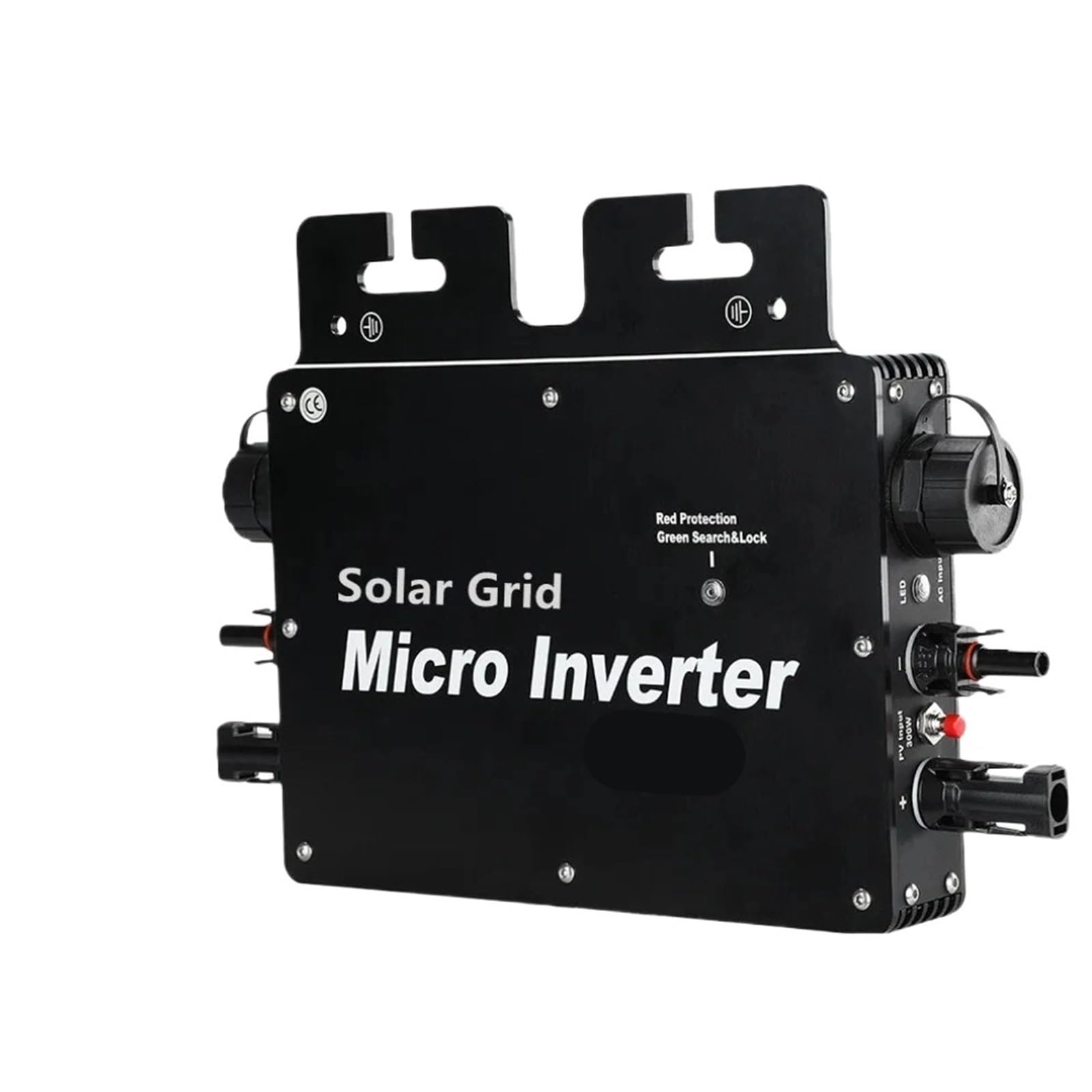Mikroinwerter, 400W Smart WiFi AC Grid Tie Micro Solar Inverter 22-50VDC Wejście Do Panelu Słonecznego 60/72 Ogniw 250~450W MPPT IP65