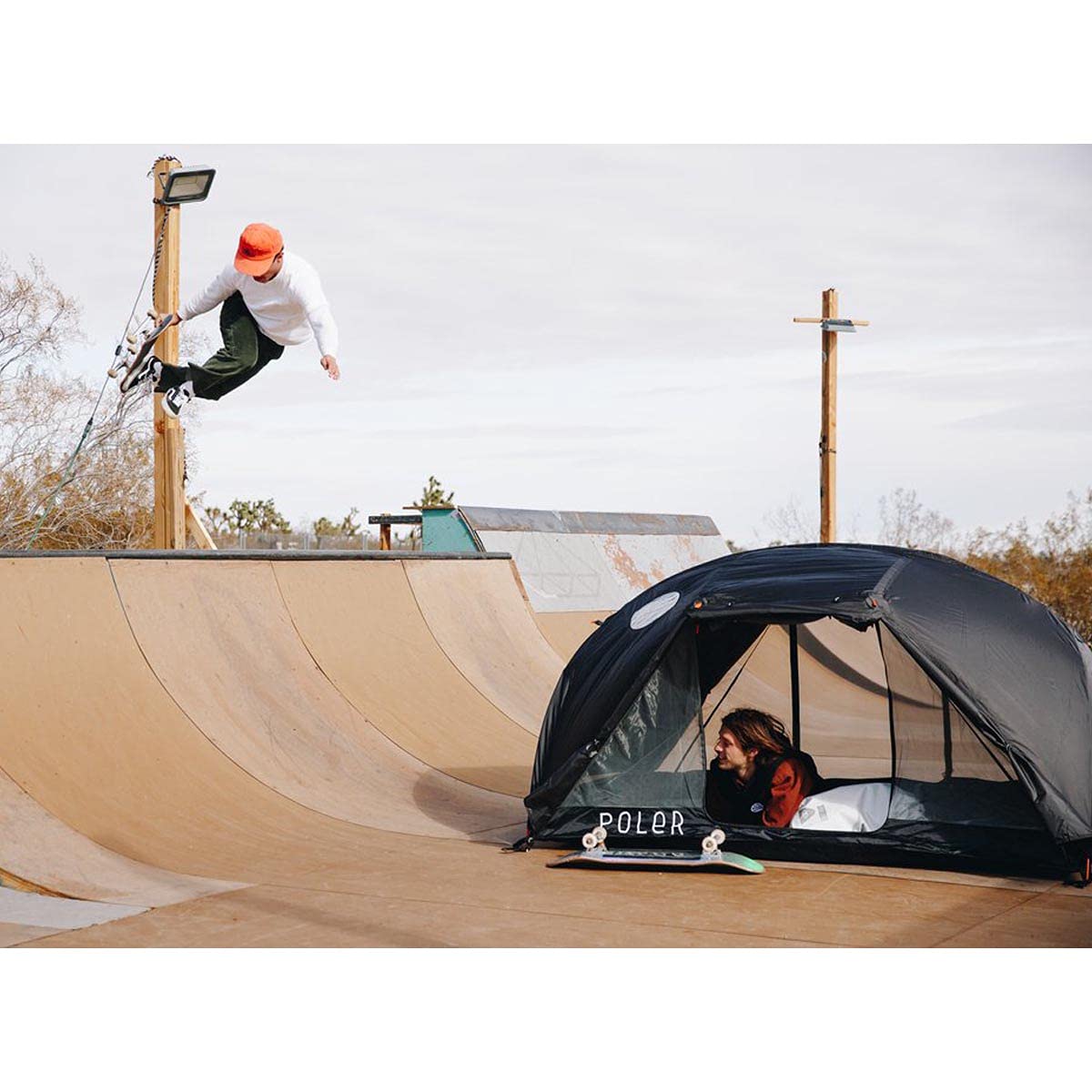 Amazon.co.jp: (ポーラー) POLeR 2 MAN TENT OS SIENNA : スポーツ