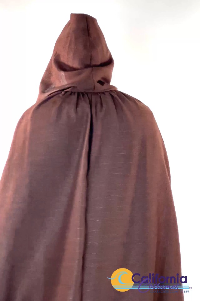 Capa Con Capucha Roja Y Negra Halloween Adulto - Vegaoo