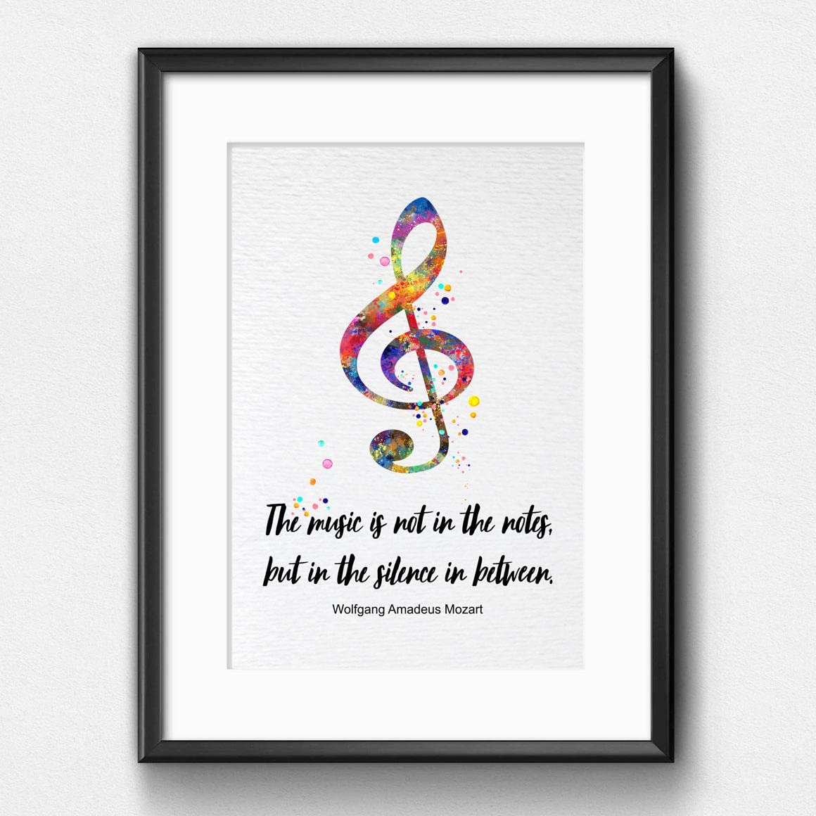 Amazon.com: Dignovel Studios 8X10 Unframed Treble Clef Sign