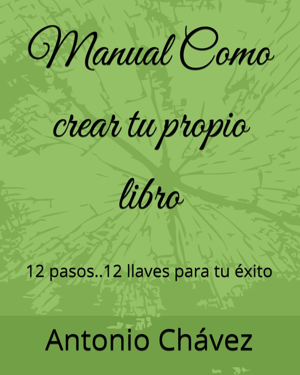 Manual Como crear tu propio libro: 12 pasos..12 llaves para tu éxito