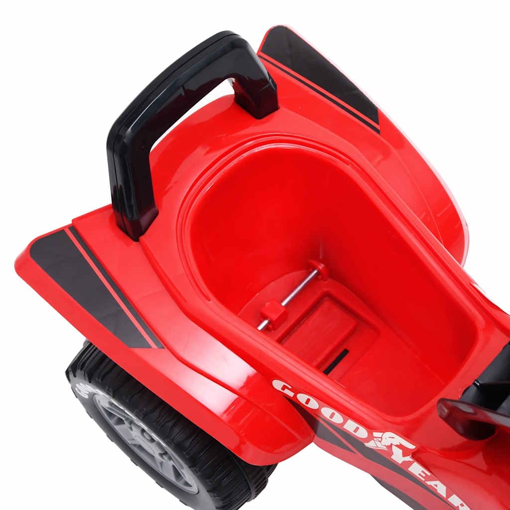 vidaXL Aufsitz Quad für Kinder Elektromotorrad Elektroquad Kinderquad Kinderauto Elektroauto Motorrad Kinderfahrzeug 18-36 Monate Rot