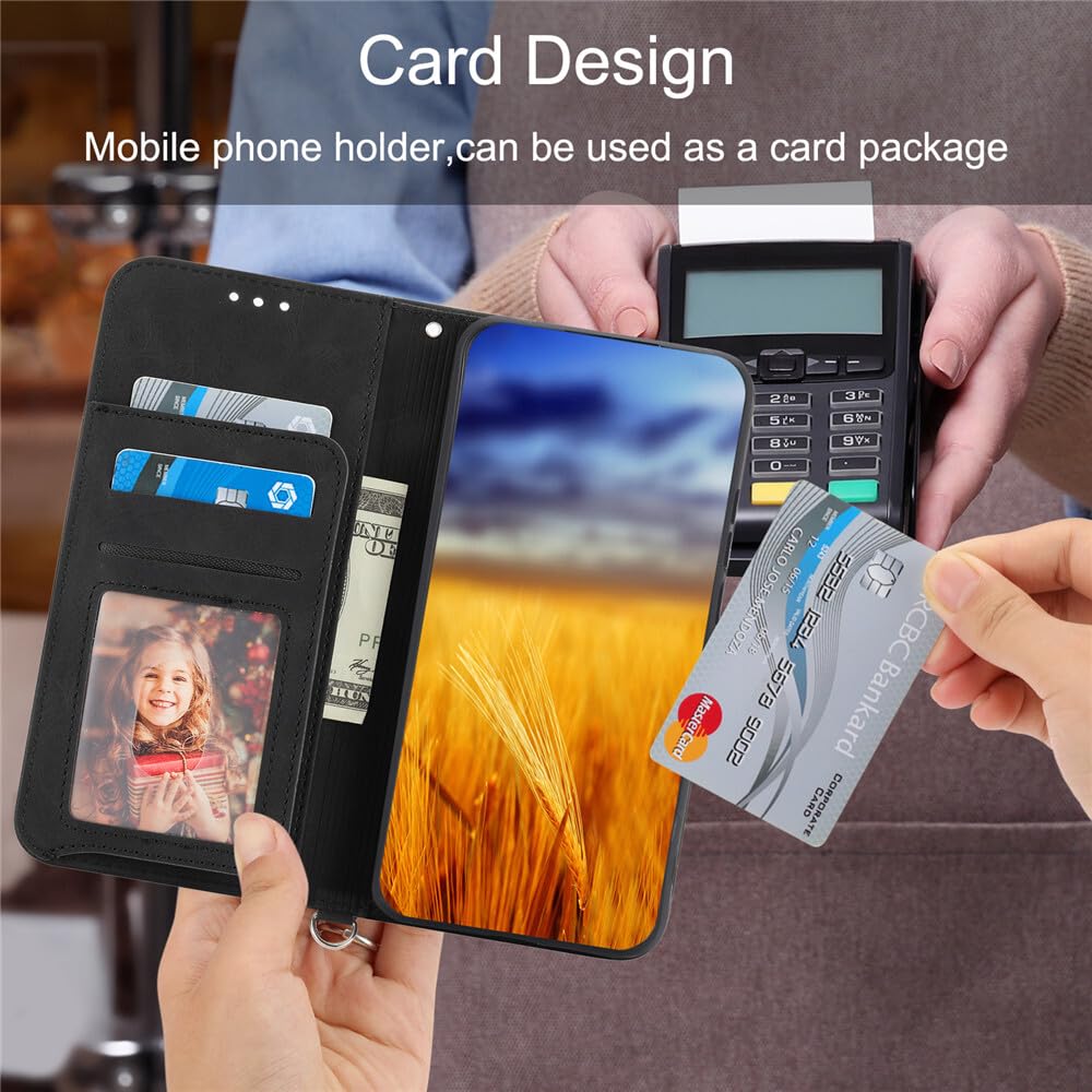 Generic etui kompatybilne z iPhone 15 PRO MAX (kolor: brązowy) stylowy magnetyczny portfel skórzany z klapką z przegródkami na karty
