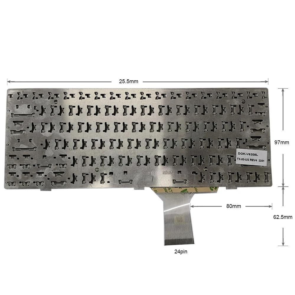 US-englische Laptop-Tastatur for Healthcare Vivid T8 Pro T9 USA United