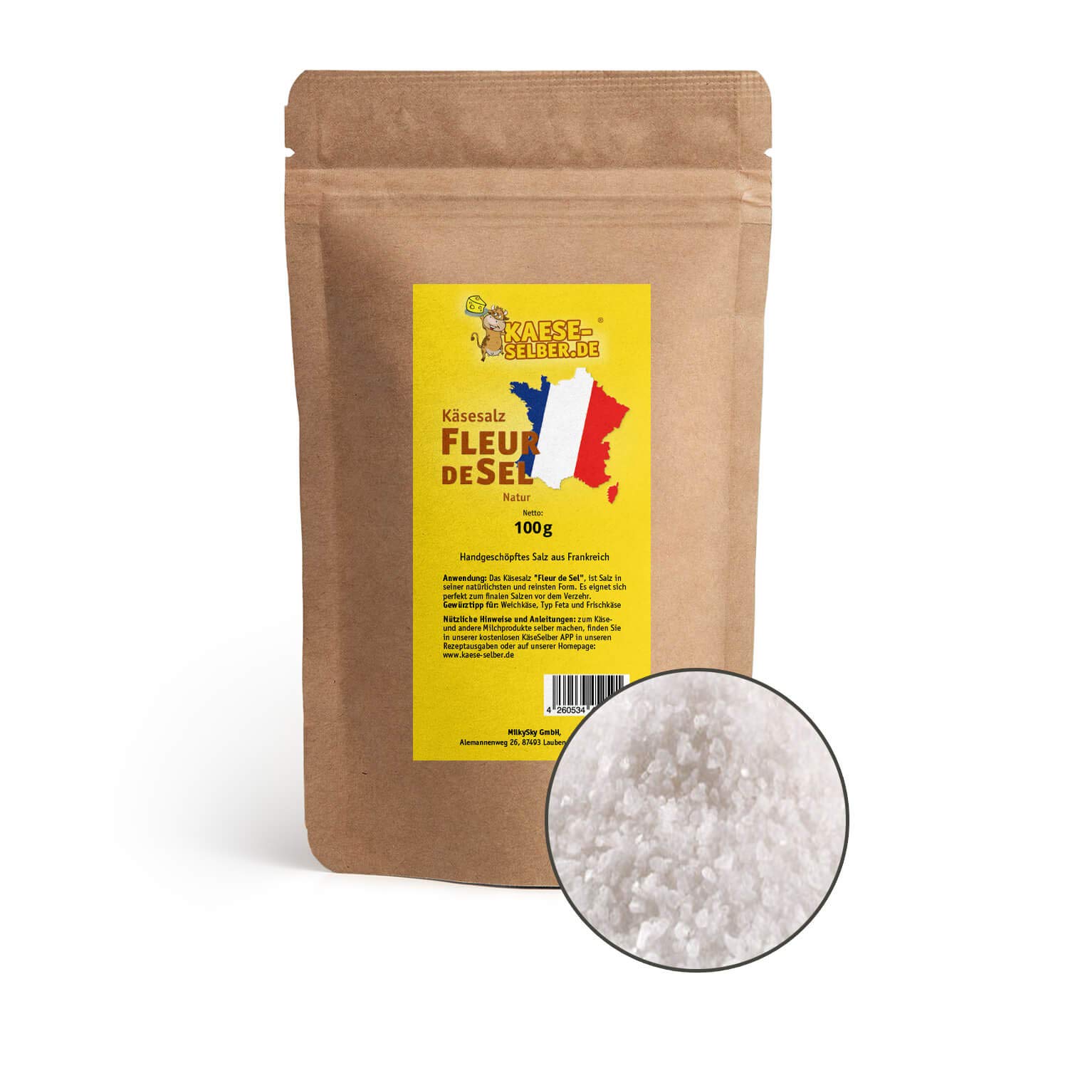 Fleur de Sel Meersalz 100 g : Amazon.de: Lebensmittel & Getränke