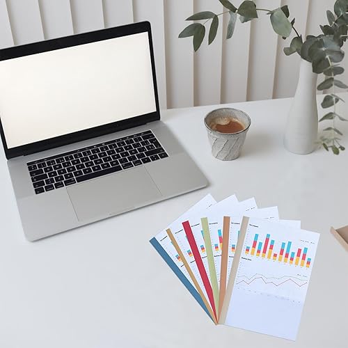 Miniatura 7 de PATIKIL Cubierta de encuadernación térmica de 0.1 pulgadas, 10 piezas de polietileno de 9 a 18 hojas de presentación de papel protector de archivos