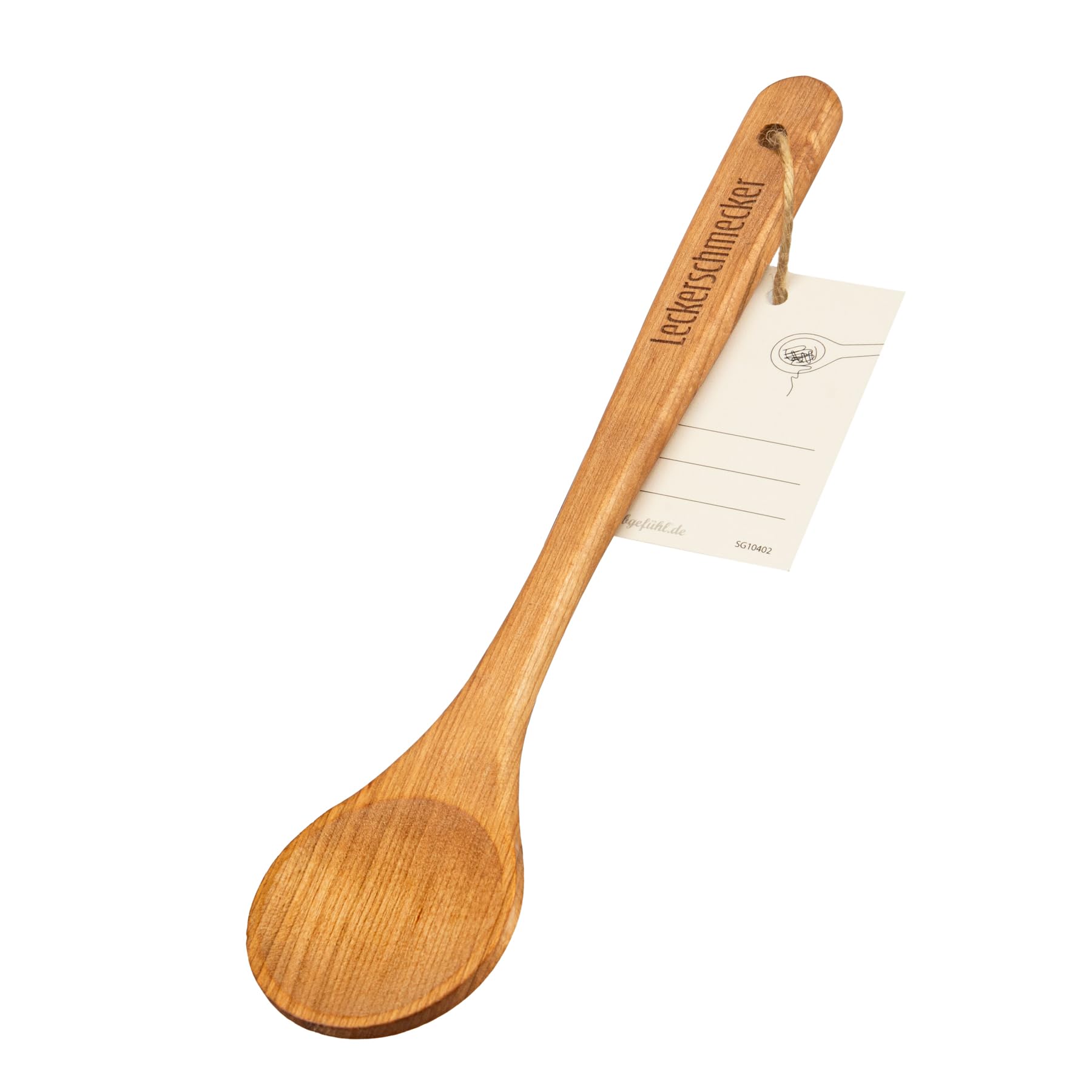Leckerschmecker 4-teiliges Rezeptordner Set beige schwarz weiß | Ordner, Rezeptvorlagen, Register, Kochlöffel Holz, minimalistisches Design